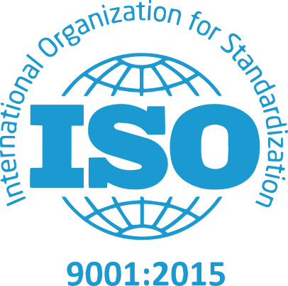 Сертифицированное качество продукции ISO 9001-2015