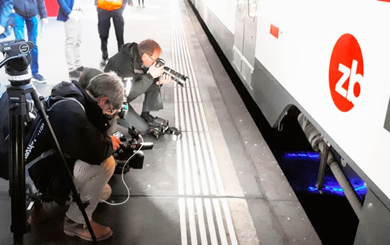 В Швейцарии прошла демонстрация российской системой диагностики пути для пассажирских поездов