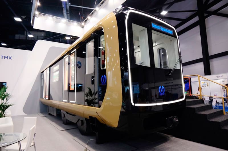 Трансмашхолдинг представил концепцию нового поезда для метрополитена в СПб