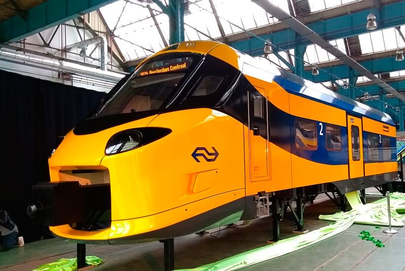 Alstom и NS представили новую производственную линию