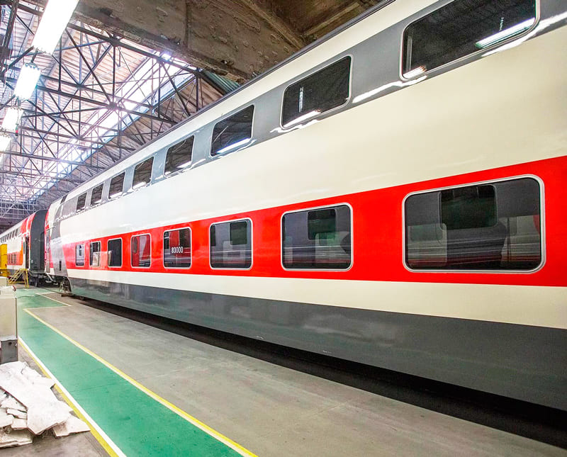 Siemens сообщила в интервью, что планирует проработать проект по выпуску двухэтажных поездов с РЖД до 2020 года